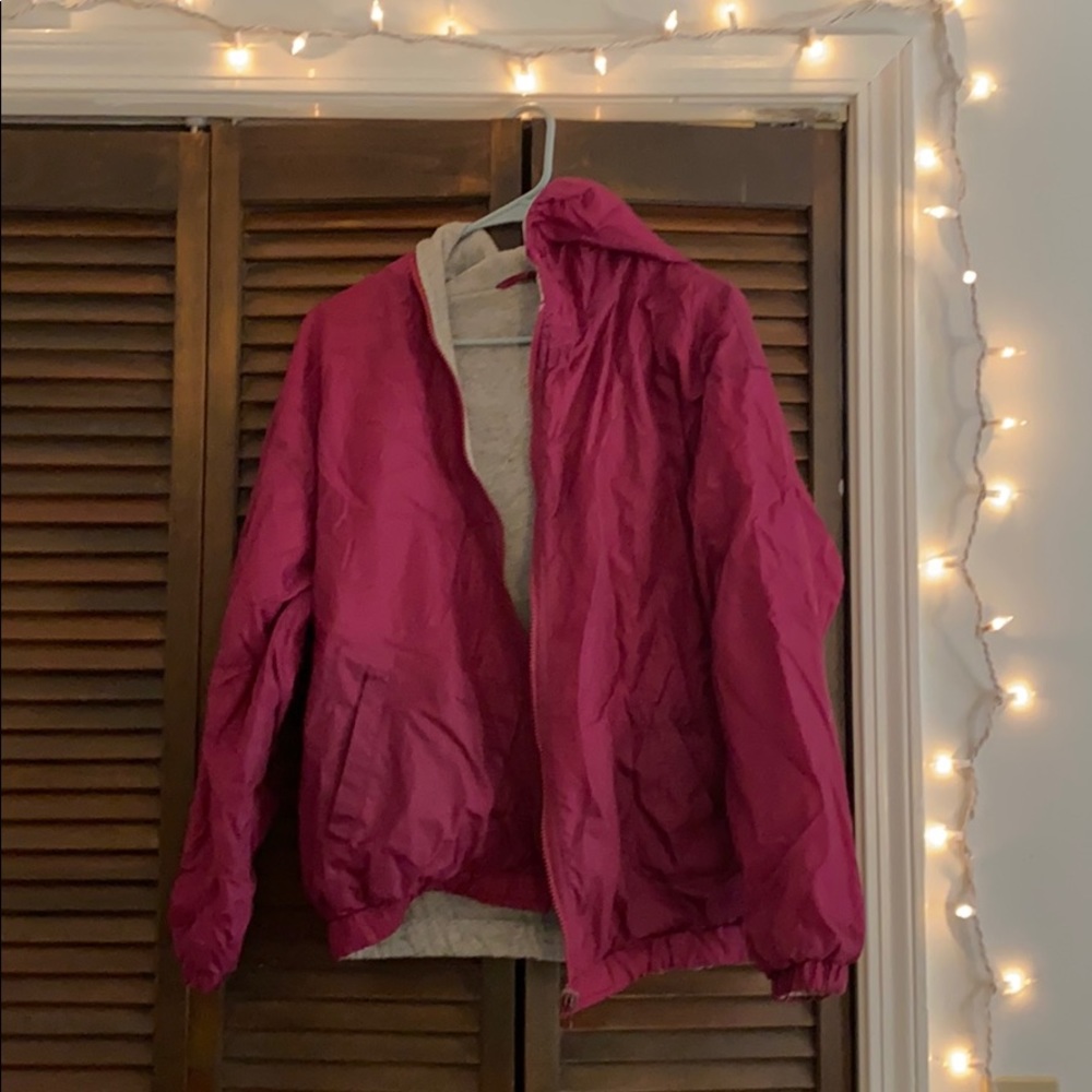 Reversible vintage/retro rain jacket!!!